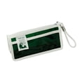 thumbnail image 1 of A Transparent Large Triangular Pencil Case Large Capacity Student Stationery Storage Bag Cloth 8.27X3.94X2.95 Inches Portable Girls Makeup Bag, 1 of 6