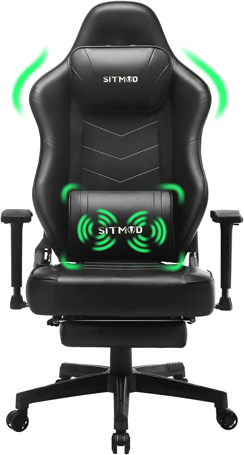 SITMOD Gaming Chair with FootrestPC Computer Ergonomic Video Game