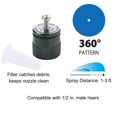 thumbnail image 2 of Aspersor de riego Rain Bird 1300 Bubbler 360° Spray de 0,3 a 0,9 m, 2 of 3