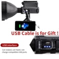 thumbnail image 3 of Foco superbrillante Sonducket linterna LED potente recargable por USB impermeable para camping, 3 of 6