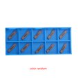 thumbnail image 2 of fastboy 10Pcs/set Lathe Kit MGMN200-G LDA 2mm Grooving Parting Carbide Inserts, 2 of 6