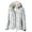 White, variant on Fengqque Womens Fashionable and Comfortable Waterproof Ski Jacket 3-in-1 Windbreaker Winter Coat for Rain Snow Outdoor Hiking Purple M(M)
