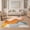 Orange Multi, Pattern 2, variant on ODIKA 8'x10' Washable Area Rug Durable, Non-Slip Abstract Geometric Earth Tone Waves Contemporary Intersecting Lines Design for Living Room, Under Sectional, Family