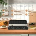 thumbnail image 2 of Mini Muffin Maker, Commercial Non-Stick Pancake Maker  ,50 Hole Stainless Steel Electric Muffin Maker with 50-300°C Temperature and Time Control, for Home and Restaurant, 2 of 9