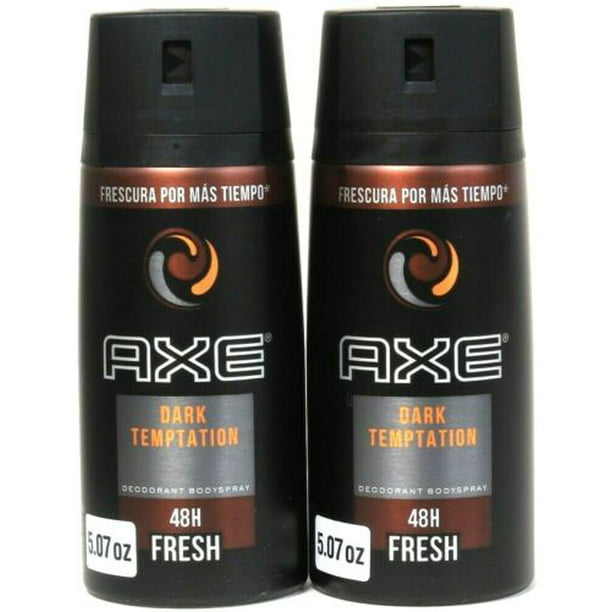 Gemeenten eiwit Talloos 2 Pack of Axe Dark Temptation 48 Hour Fresh Deodorant Body Spray- 5.07  Oz/each - Walmart.com