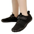 thumbnail image 6 of GJSYRH Girls Barefoot Shoes Slip On Water Shoes with Wide Toe Box Zero Drop Design Minimalist Footwear ldeal for Walking Hiking Black 12, 6 of 7