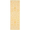 thumbnail image 2 of Safavieh Cambridge 5' X 8' Hand Tufted Wool Rug in Gold and Ivory, 2 of 10