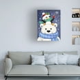 thumbnail image 2 of Canvas Wall Art - MAKIKO 'Polar Bear and Penguin' Wall Art for Living Room, Bedroom, or Office DÃ©cor by Trademark Fine Art - 24 x 32 Inches, 2 of 4