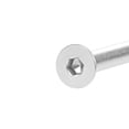 thumbnail image 3 of Uxcell M6x25mm Flat Head Machine Screws Inner Hex Screw 304 Stainless Steel Fasteners Bolts 20 Pack, 3 of 5