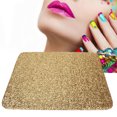 thumbnail image 4 of NFTIGB Shinning Sequins Nail Art Table Mat Cushion Pad Hand Rest Pillow Manicure Tool Soft Support Holder for Salon Home Gold 11.41 inches / 29.0 cm, 4 of 5