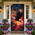 thumbnail image 4 of Weloille Independence Day Door Cover 6.07 x 2.95 Ft, Polyester Front Door Decor Banner, Washable Fade Resistant Door Hanging Sign, Holiday Decorative Backdrop for Yard Patio Party Entryway, 4 of 6