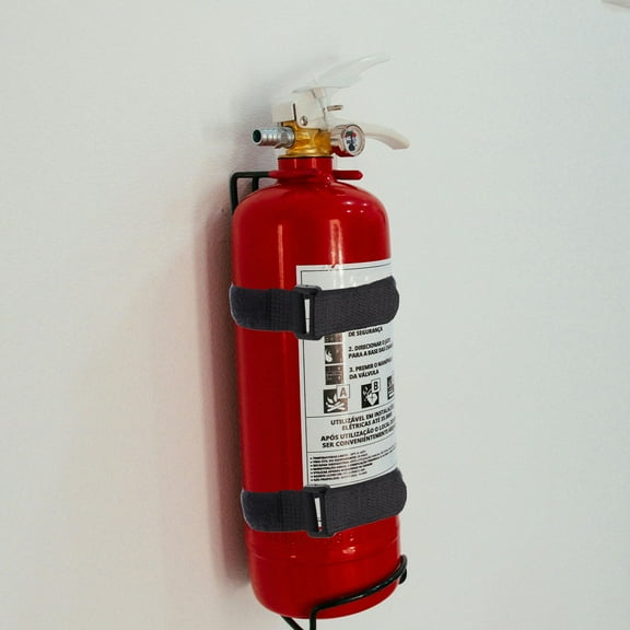 Supvox 20Set Fire Extinguisher Mount Black Holding Fire Extinguishers Securely for Boat Safety