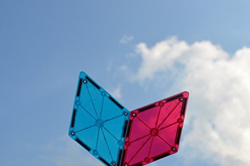 magna tiles polygons