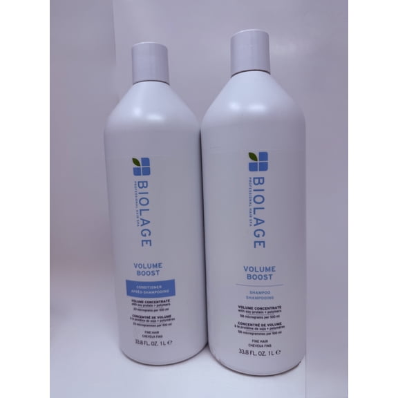 Biolage VolumeBoost Shampoo & Conditioner For Find Hair 33.8 fl.oz