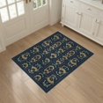 thumbnail image 3 of ODIKA 3'x5' Washable Area Rug Baseball Field Playbook With Athletic Arrows And Stadium Marks for Hallway, Laundry Room, Non-Slip, Flatweave, Easy Care, 3 of 7