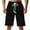 Black, variant on Cheap Mens Shorts, Shorts for Men Big and Tall Short Running Shorts Men Male Shorts Sweat Shorts Men Stretch Waist Shorts, Navy, 3XL