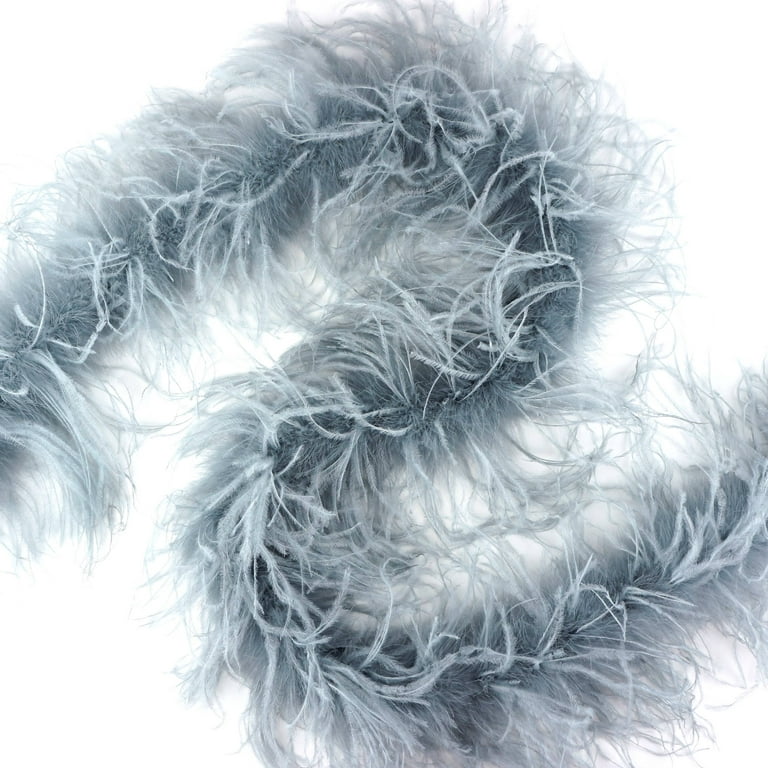 Zucker Two-Ply Ostrich Feather Boa - White