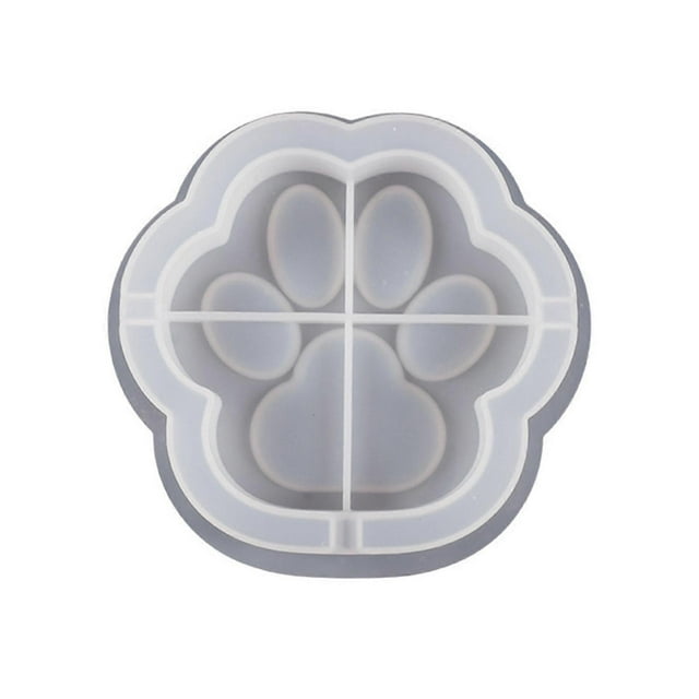 Resin Casting Mold for Cat Paw Ashtray DIY Silicone Mold Small Storage Box