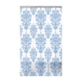 thumbnail image 1 of ITY International - Rideau de Douche en Peva, 71 Pouces x 71 Pouces, Bleu et Blanc, 1 of 2
