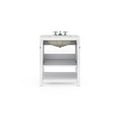 thumbnail image 3 of RoomAndLoft Yellowstone 30" Wood Bathroom Vanity in White - Quartz Top & 1 Basin, 3 of 4