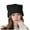Black, variant on Babysbule Hats for Women Winter Winter Knitted Hats Fashion Cold Hat Cute Outdoor Warmth Thick Woolen Hats