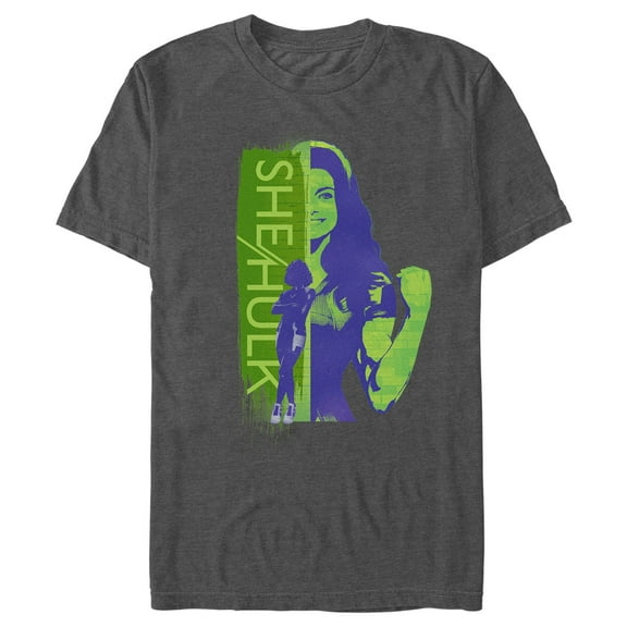 Men's She-Hulk: Attorney at Law Proud To Be Hero Graphic Tee Charcoal Heather 2X Large