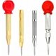 thumbnail image 1 of GROOFOO 4 Pack Automatic Center Punches, 5 Inch Brass Spring Loaded Center Punches with Adjustable Tension, Punch Machine with Cap, Hand Tool for Metal, Wood, Plastic, 1 of 6