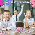 thumbnail image 4 of Haooryx Colourful Puzzle Erasers,60Pcs Mini Puzzle Erasers for Party Favors Gifts Teaching Prizes, 6 Styles, 4 of 7