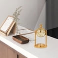 thumbnail image 2 of Classico Trading Company Vintage Brass Desk Clock – Elegant Antique Table Timepiece, Classic Home Décor & Unique Gift, 2 of 4