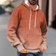 thumbnail image 1 of Dolkfu Sudadera con capucha casual para hombres, sudadera con capucha de color degradado, camiseta de manga larga para el invierno. L, 1 of 5