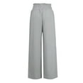 thumbnail image 4 of Mgmyaa Wide Leg Pants Women, Plus Size Womens Slacks, Loose Wide Leg Pants, High Waist Straight Pants, Palazzo Pants Casual Lounge Pant Trousers, 4 of 5
