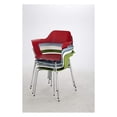 thumbnail image 4 of Safco Chaise Empilable Bandi Shell Verte (Ensemble de 2), 4 of 4