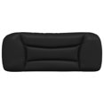 thumbnail image 3 of vidaXL Coussin de Tête Noir 100 cm Similicuir, 3 of 5