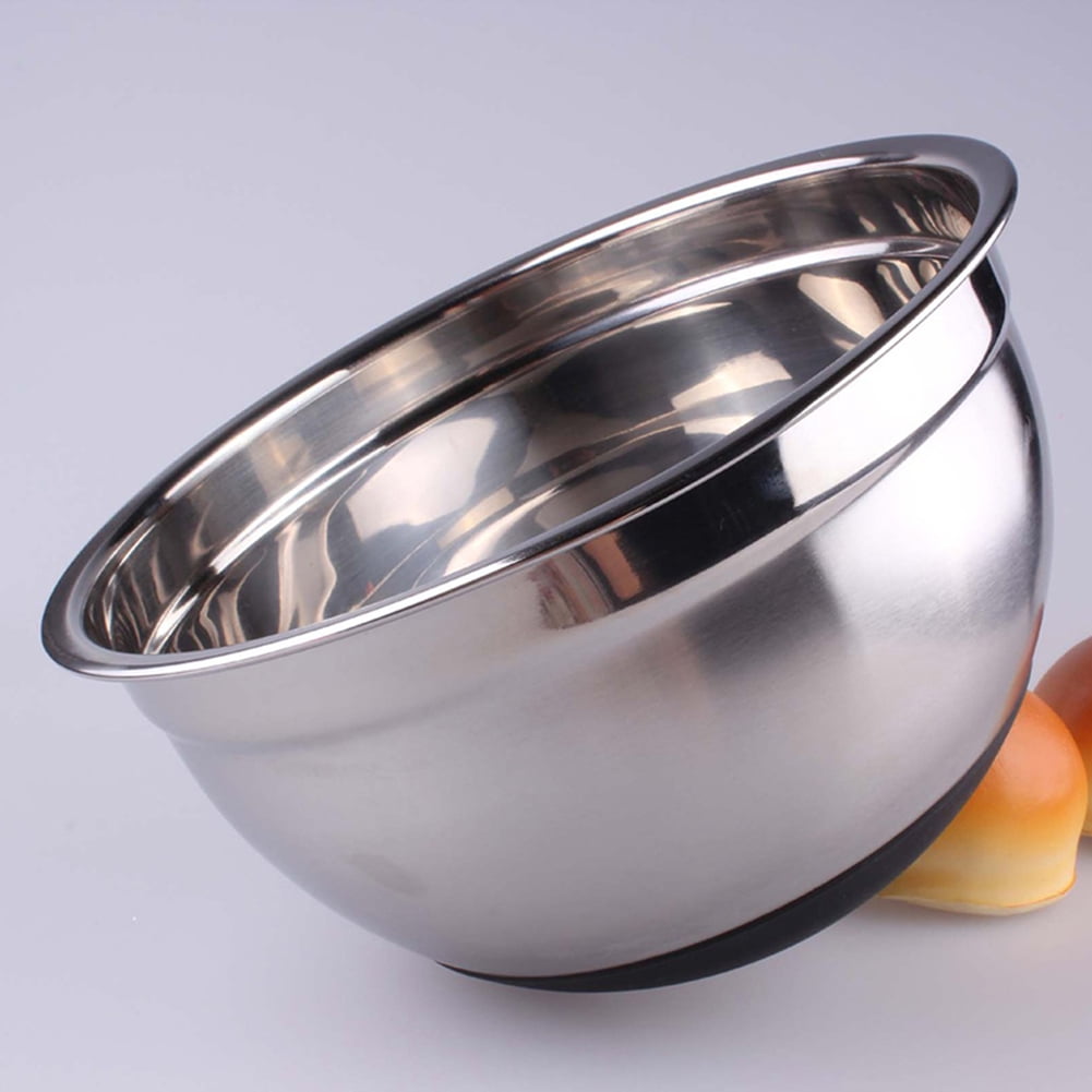 stainless steel mixing bowls with non skid bottoms