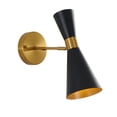 thumbnail image 7 of Bethel International Wall Sconce in Black And Gold Color, 7 of 7