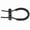 Black, variant on BOKYAN Archery Equipment Adjustable Compound Wrist Rope Polyester Braided Strap Cord For Target Practice And Hunting Bow Sling (Black, 9.45 inches / 24 cm)