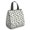 Dinosaur and Text-1, variant on Dinosaur and Volcano White Pattern Insulated Lunch Bag for Women Men, Large Portable Soft Cooler Tote, Thermal Food Storage Bag with Pearl Cotton, 8.66L, 8.75"x5.75"x9.5"