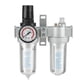 thumbnail image 1 of Kit de herramientas para regulador de agua y aceite de trampa de manómetro de filtro de compresor de presión de aire de 1/2", 1 of 15