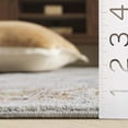 thumbnail image 6 of Safavieh Heirloom Alice Oriental Polyester Area Rug, Ivory Gray/Rust, 5'3" x 7'6", 6 of 12