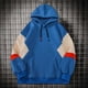thumbnail image 1 of MHFRRA Sudadera con Capucha de Gran Tamaño, Estilo Informal, de Manga Larga, con Capucha para Un Ajuste Holgado y Cómodo Azul, 1 of 3