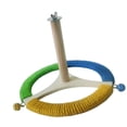 thumbnail image 3 of oshhni Bird Perches Play Gym Stand Parrot Perch Stand for Conures Parakeets Finches A, 3 of 9