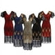 thumbnail image 1 of Vestido de otoño para mujer para banquete Vestido largo sin mangas con borlas y lentejuelas, 1 of 5