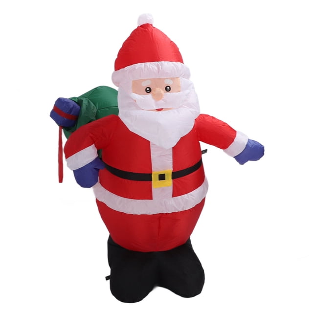 Santa 3.9ft, Quick Inflation, Versatile Application with Gift Bag for Christmas Party, Events, Outdoor