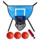 thumbnail image 1 of Trampolín Saltador Kuymtek Aro Baloncesto Tablero Con Pelota Inflable Azul 1 Aro Baloncesto 1 Bomba 3 Pelotas, 1 of 9