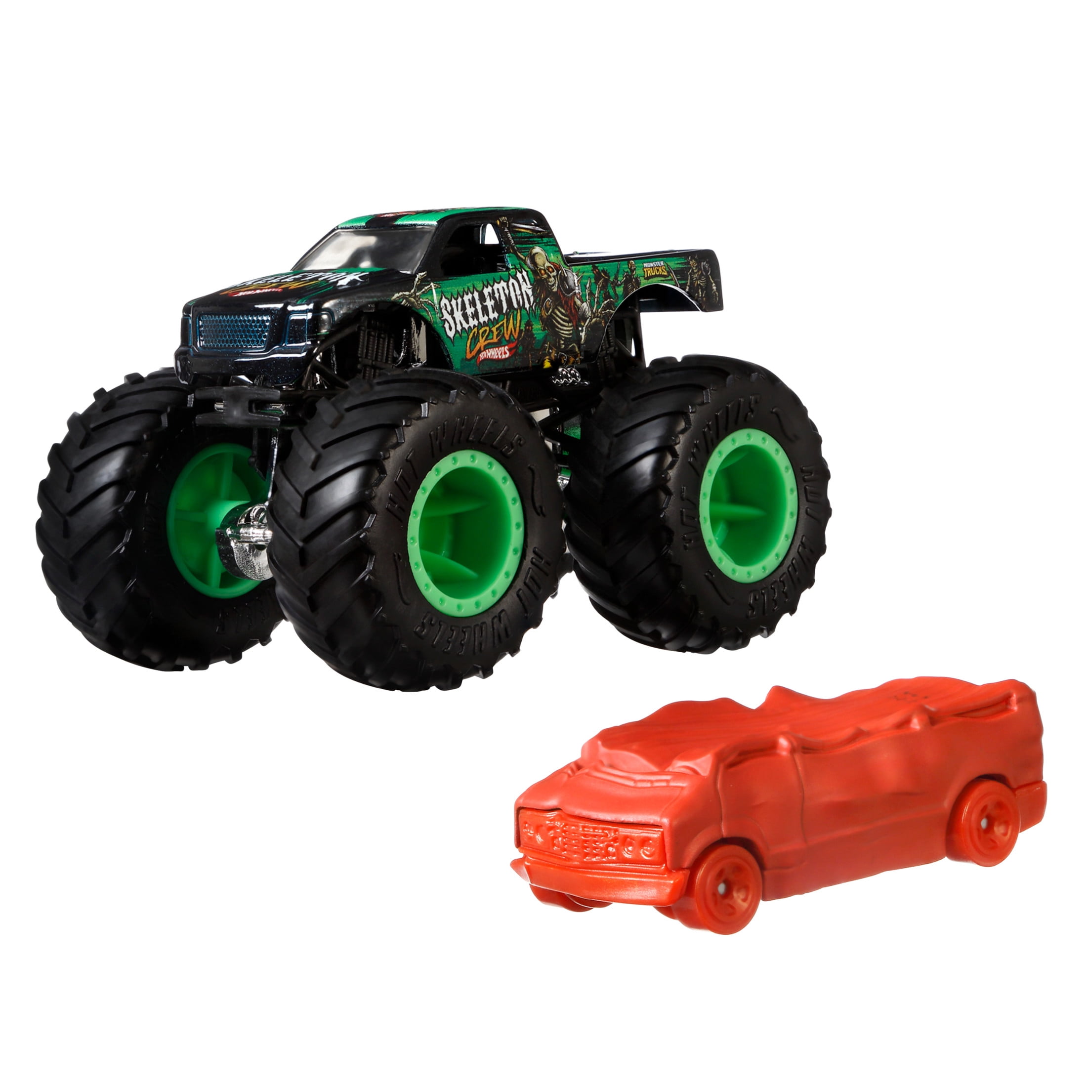 Hot Wheels Monster Trucks Skeleton Crew Combo Pack