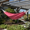 thumbnail image 2 of Hamac en Polyester Style Brésilien - Rose Vif, 2 of 6