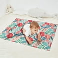 thumbnail image 2 of Pioneer Flower Blanket,Comfortable Soft Flannel Throw Blanket,All Season,Warm Lightweight Blankets for Sofa Bed Couch Living Room Chair,30"x40"(80x100cm), 2 of 4