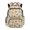 Paw Print Pattern, variant on Chririnla Camouflage Pattern Kids Backpack with Lightweight Scratch Resistant Kids School Backpack, Breathable 17 Inch School Bag for Travel Hiking Elementary School