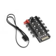 thumbnail image 1 of Placa Base PWM Cooler Fan HUB Splitter PC Adaptador Controlador Velocidad (SATA), 1 of 7