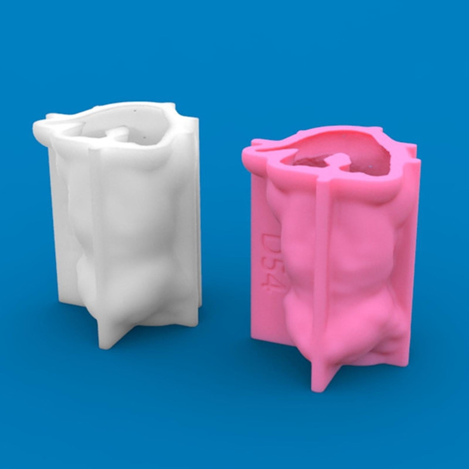 Giaone Large Cats Silicone Mold Gypsum Epoxy Aroma Candle Mould for Home Decoration